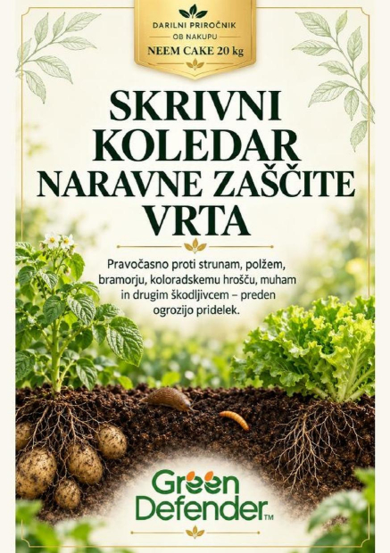 Priročnik Green Defender Neem Cake – naslovnica